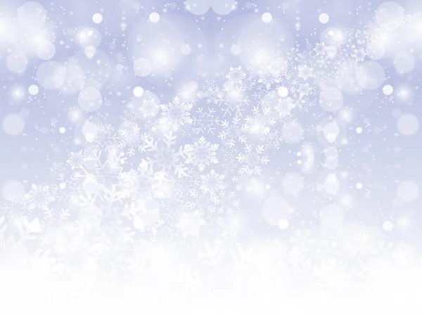 Christmas snow background 　 — 图库矢量图片